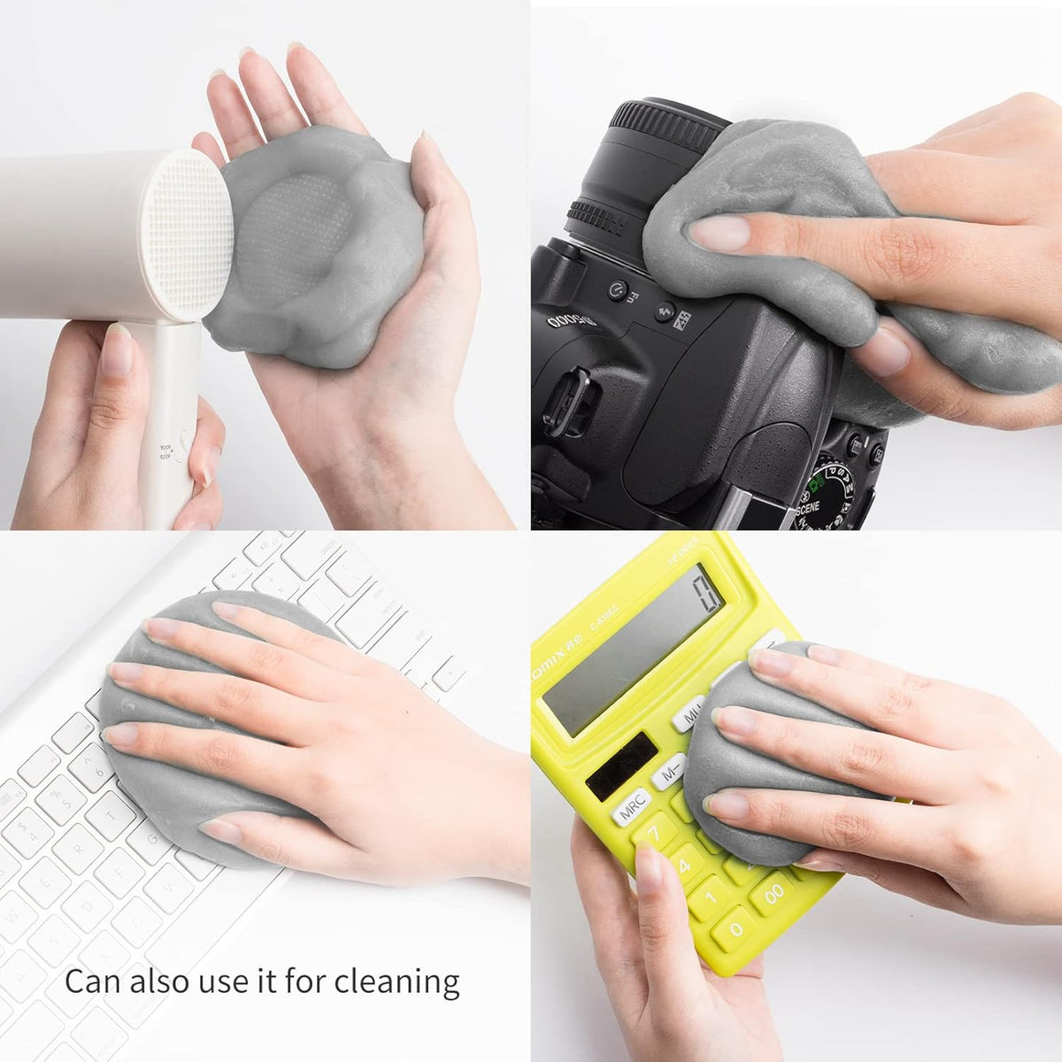CLICK CLEAN Cleaning Gel for Car, 7oz Car Detailing Tools, Cleaning Putty Gel, Car Interior Cleaner