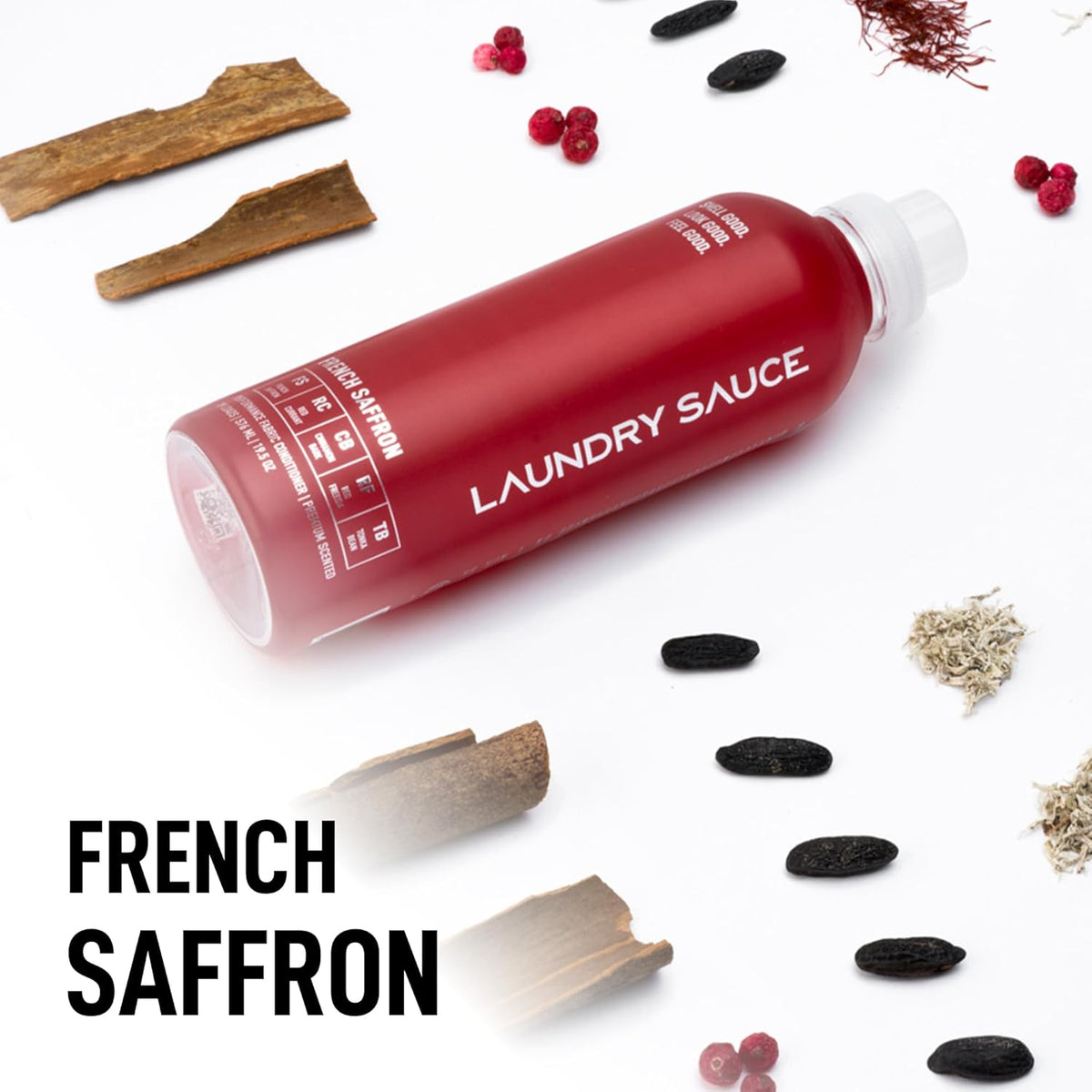 Laundry Sauce - Laundry Fabric Softener (French Saffron) Luxury Fragrance, Softens & Preserves