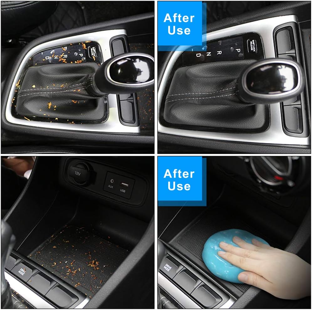 TICARVE Cleaning Gel for Car Detail Tools Car Cleaning Automotive Dust Air Vent Interior Detail