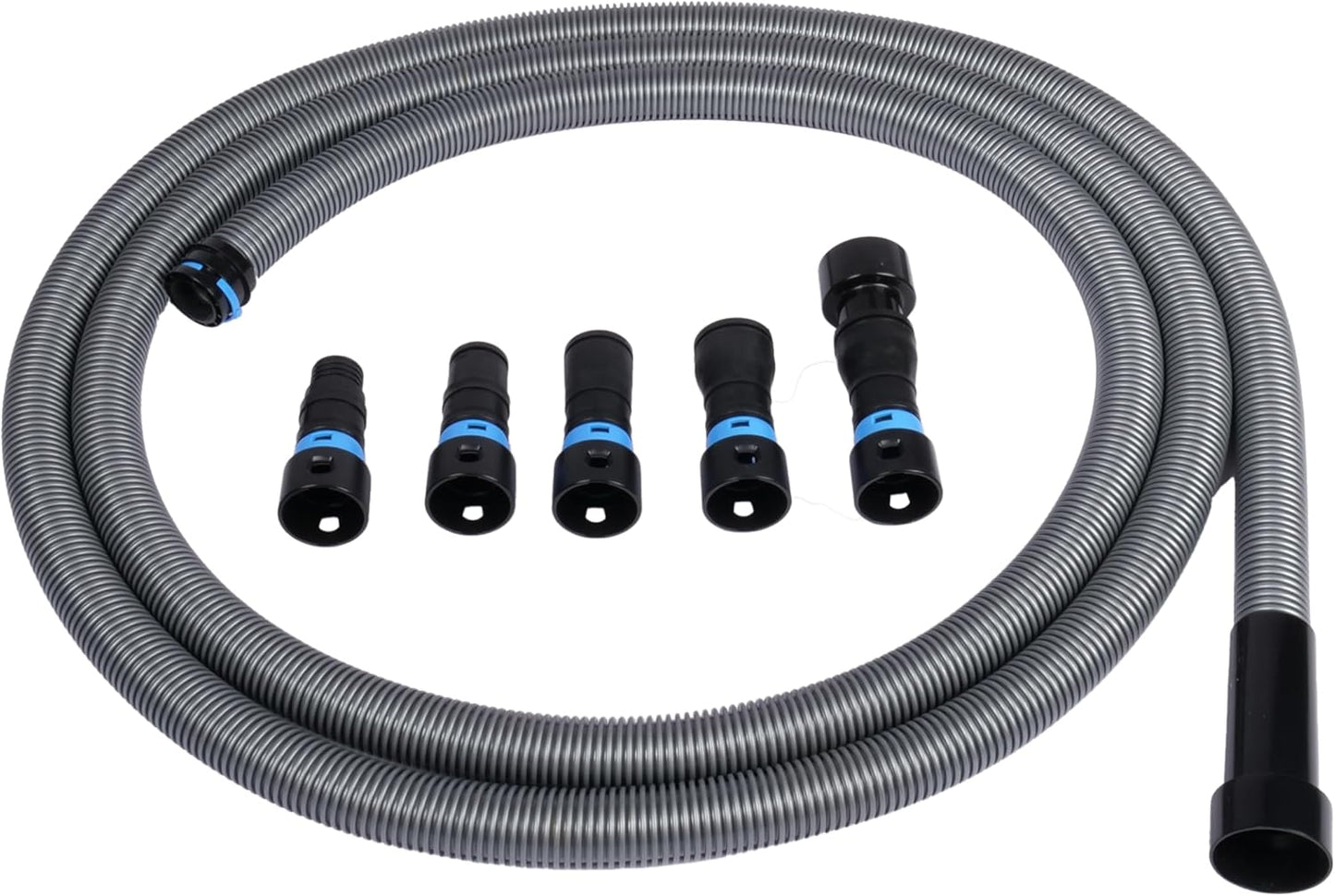 Cen-Tec Systems 94720 Quick Click 20 Ft. Hose for Home and Shop Vacuums with Expanded Multi-Brand