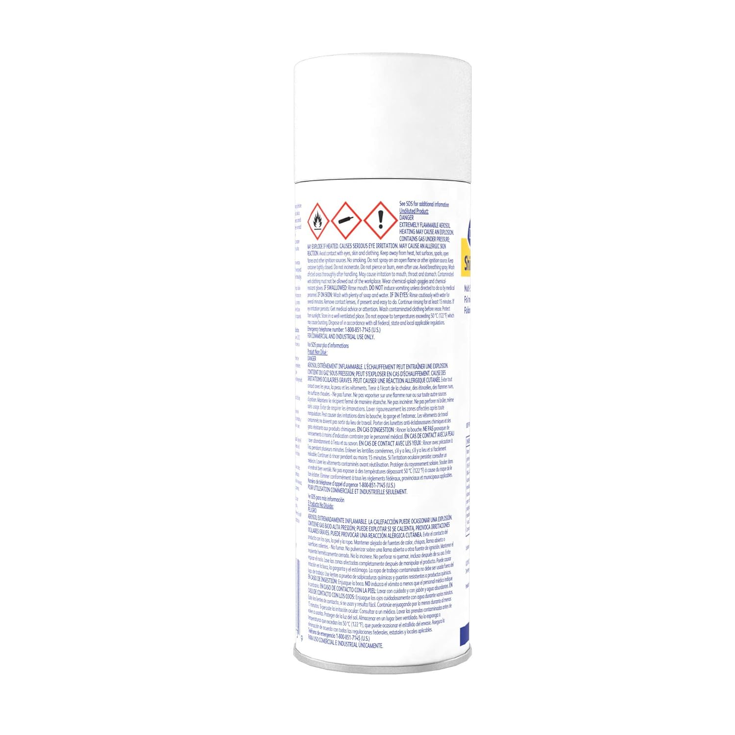 Diversey 904390 Shine-Up Multi-Surface Foaming Polish, Use to Clean Furniture, Vinyl, Stainless