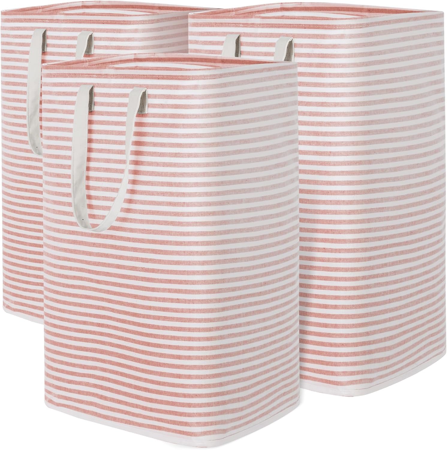 Lifewit 3 Pack Laundry Hamper Large Collapsible Laundry Baskets, Freestanding Waterproof Clothes