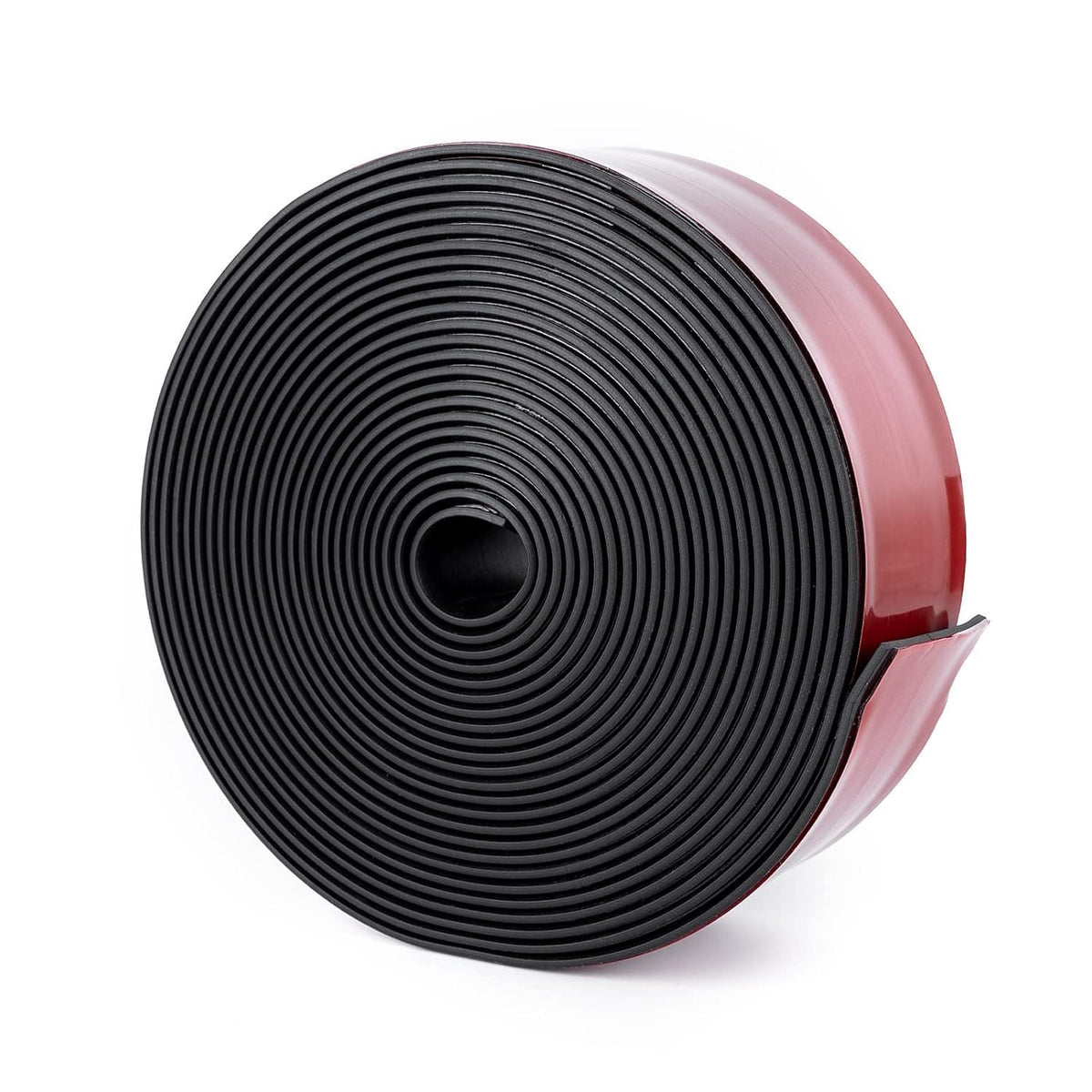Neoprene Rubber Strips With Adhesive Backing - Self Stick Seal Gasket for Matting Padding - 2" Wide