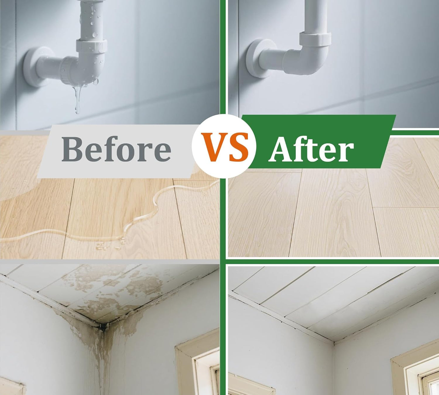 Waterproof Sealant 70oz, Transparent Waterproof Coating for Roof, Floor, Window, Bathroom