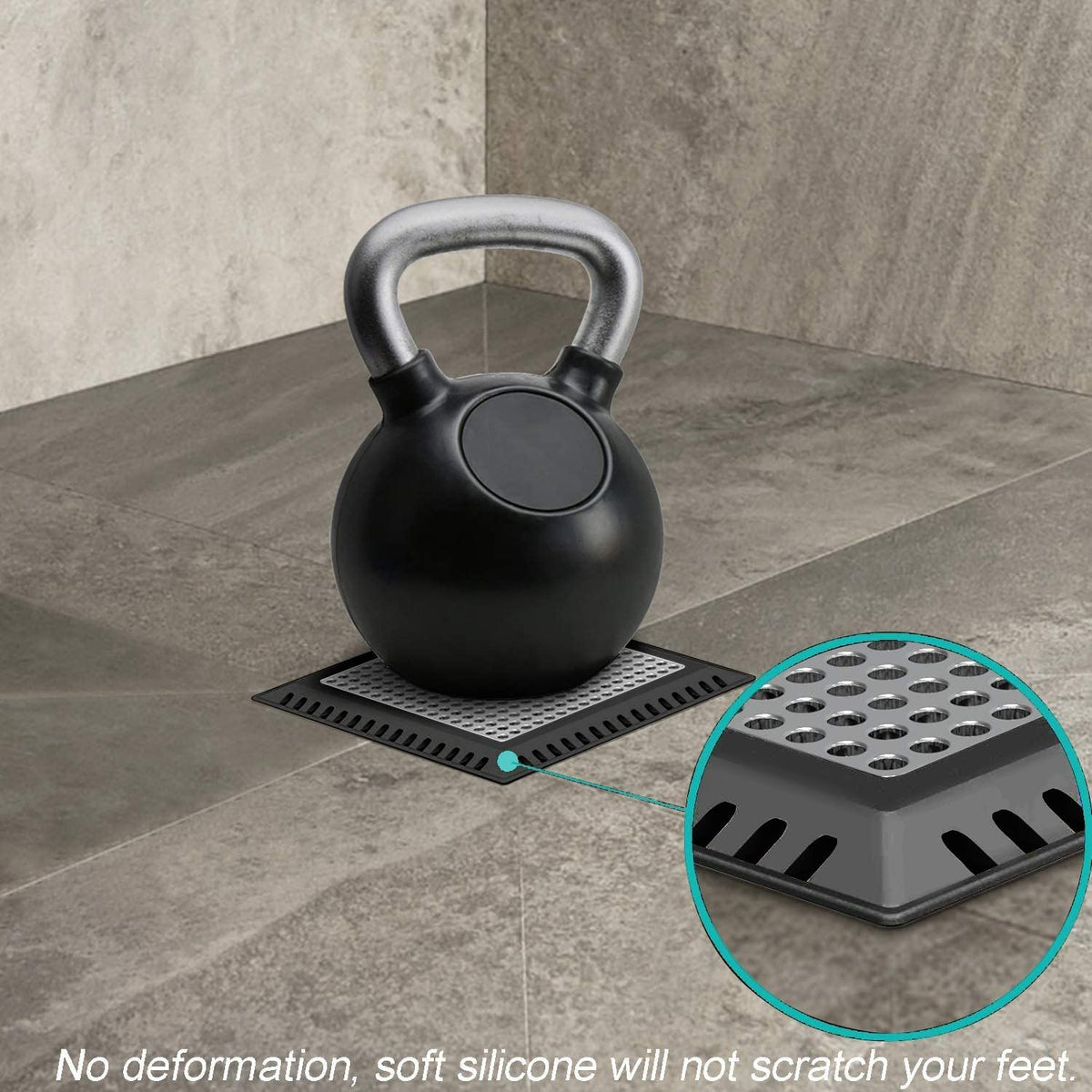 Shower Hair Catcher/Drain Strainer/Drain Hair Catcher Shower Cover for Bathroom Floor Drain