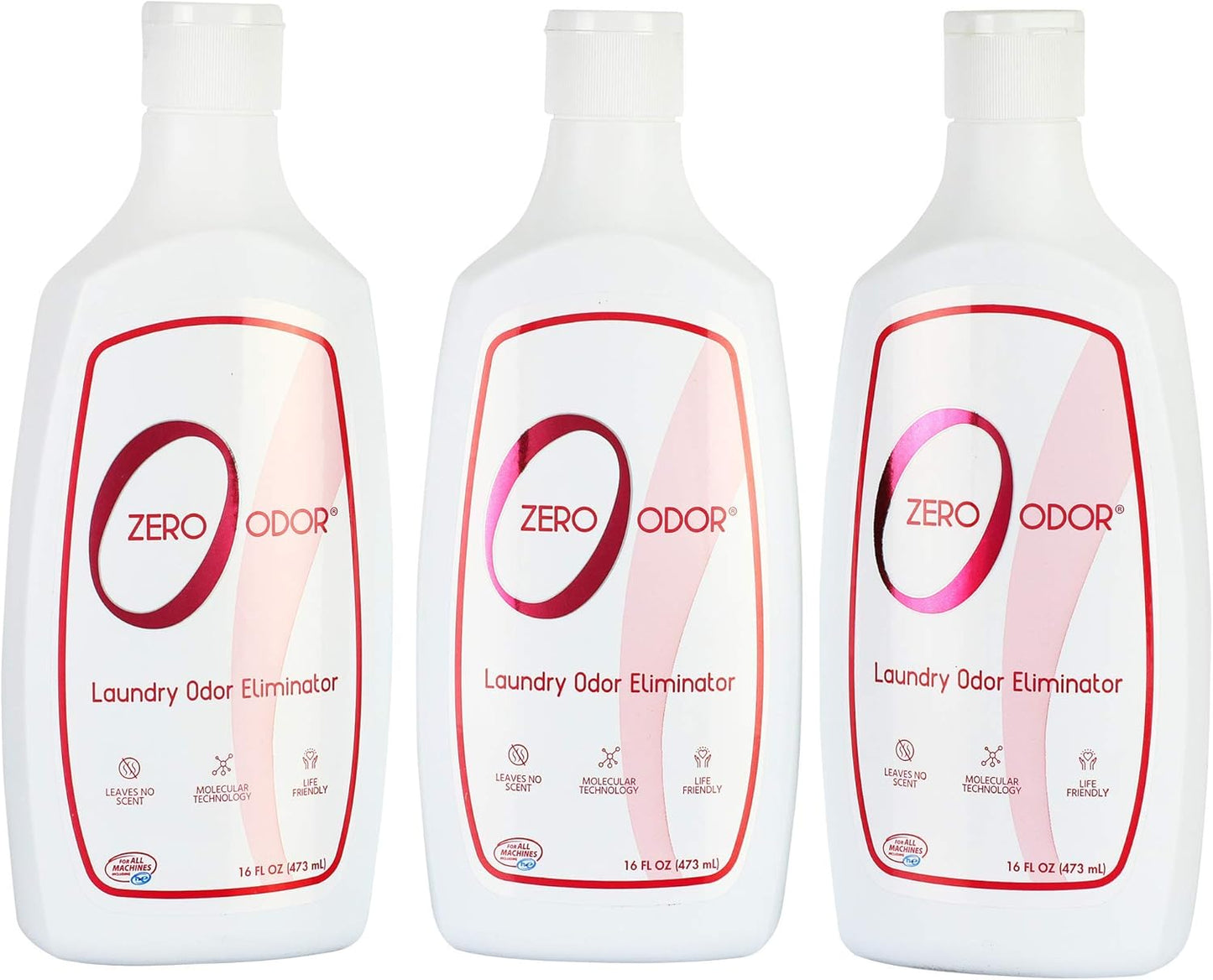 Zero Odor – Laundry Odor Eliminator - Permanently Eliminate laundry Odor – Patented Molecular