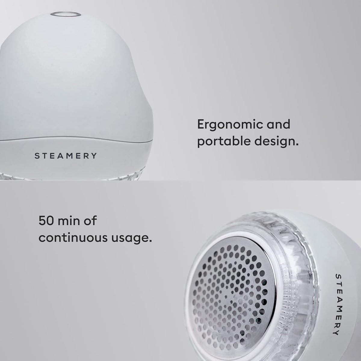 Steamery Fabric Shaver Pilo 1, Lint Remover for Pills and Bobbles, 5W, Portable, Rechargeable