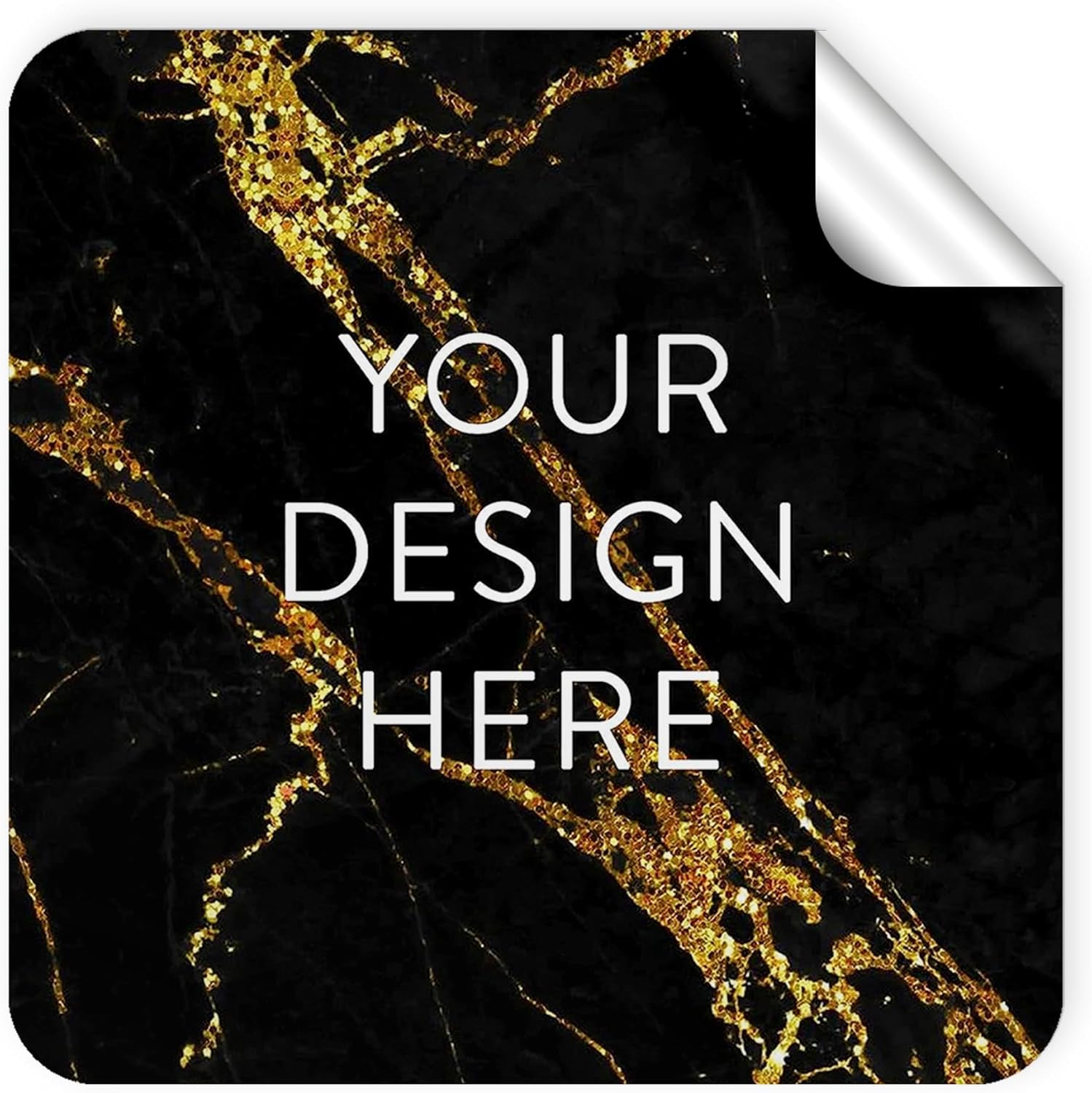 100 Custom Vinyl Stickers - Upload Your own Image, Text, Design, Logo - Personalized Logo Labels