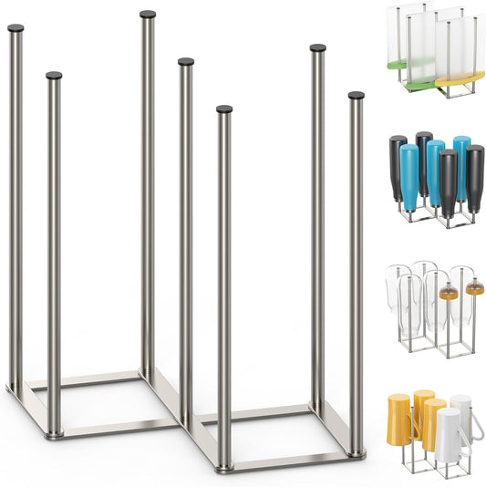 Foldable Bottle Drying Rack, Baby Bottle Drying Rack, Collapsible Cup Draining Holder, Retractable