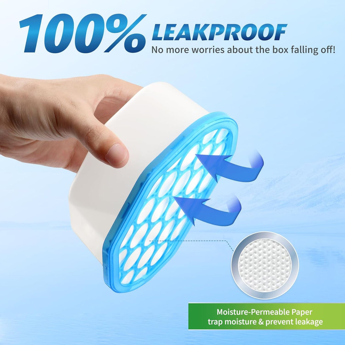 Moisture Absorbers, 24 Pack, Compact Dehumidifier for Closet, Efficient Humidity Absorber Boxes