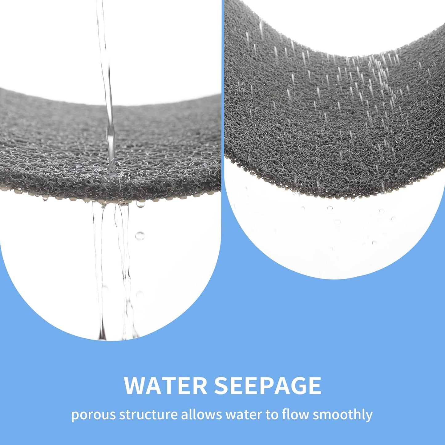Non Slip Bathtub Mat,Anti Slip Shower Mat,Fast Drying Bath Tub Mats,Foot Scrubber Mat,Anti Slip Mat