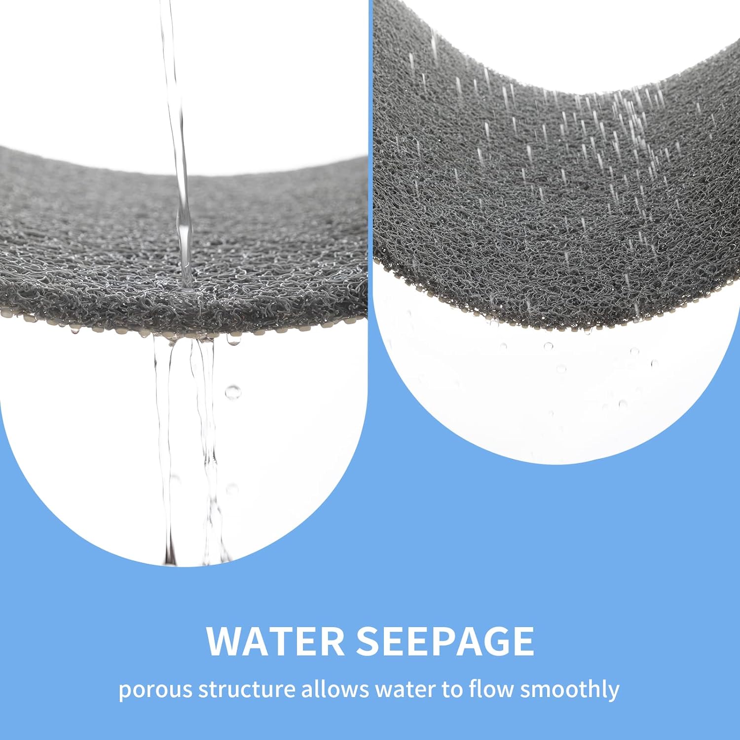 Non Slip Bathtub Mat,Anti Slip Shower Mat,Fast Drying Bath Tub Mats,Foot Scrubber Mat,Anti Slip Mat