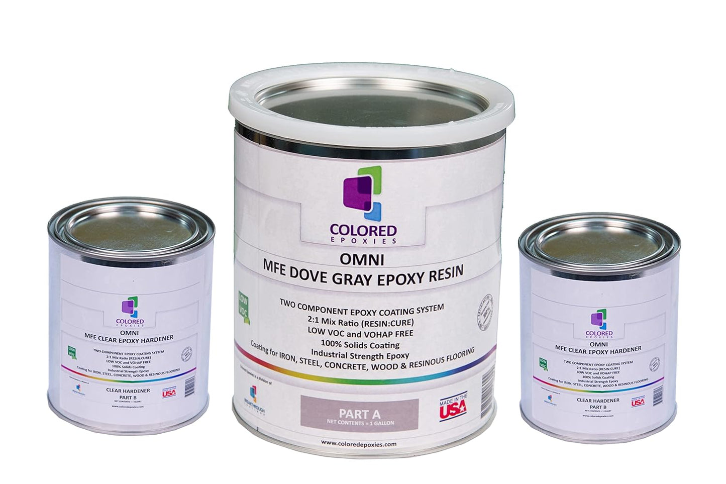 colored epoxies Dove Gray Epoxy Resin for Bar Tops, Table Tops, Wood, Concrete, Epoxy Art & Crafts