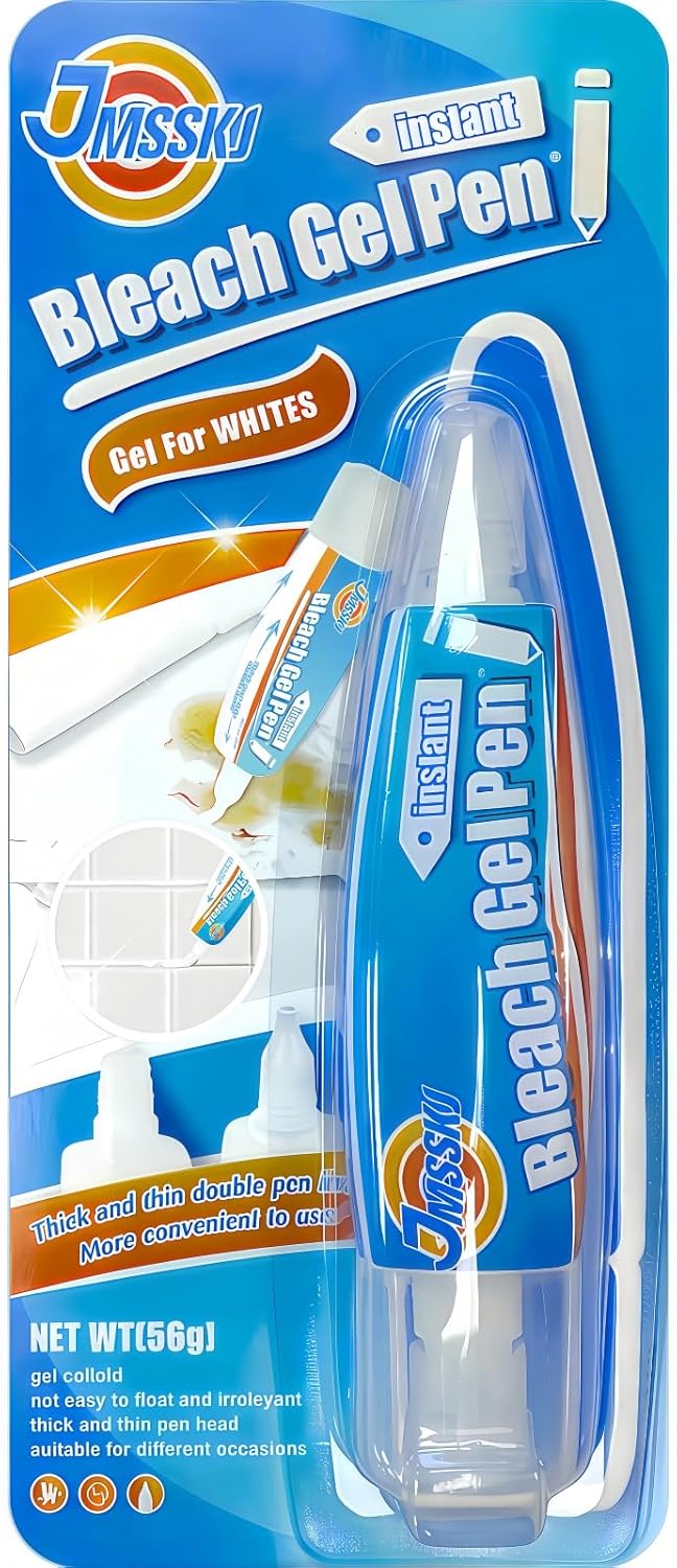 Bleach Pen, Bleach Pen For Clothing, Stain Remover Pen, Mold Stain Remover Gel, Clothing Bleached