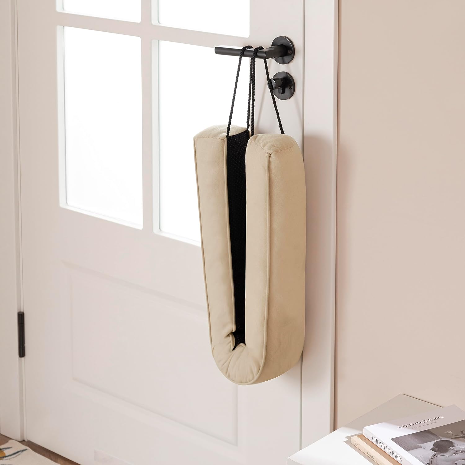 Sunolga 2-Pack 36" Door Draft Stopper Blocks Hot and Cold Air with Removable Washable Cover for