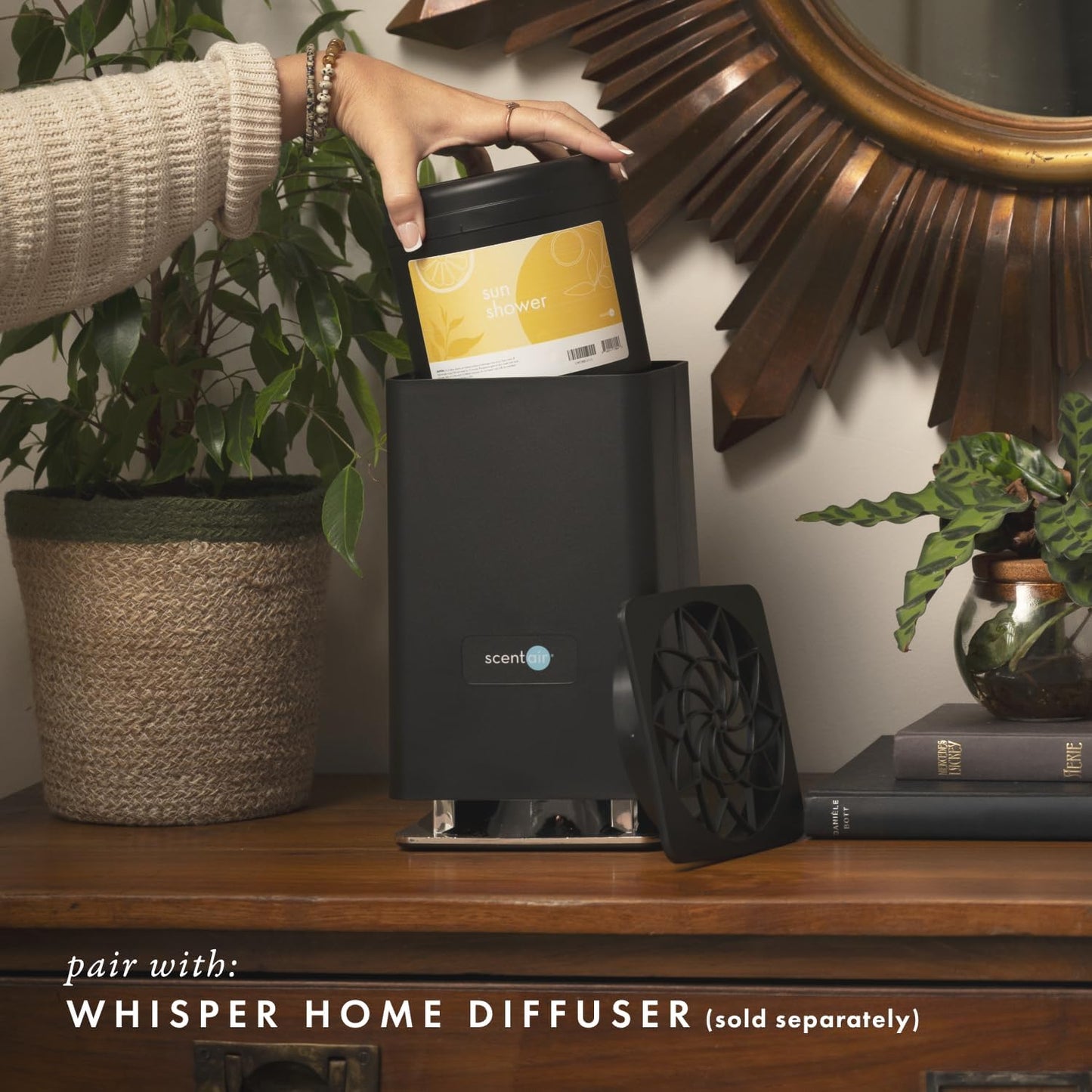 ScentAir Whisper Home Monthly Plug-in Refill, Fragrance Cartridge for Home and Office, Amazon