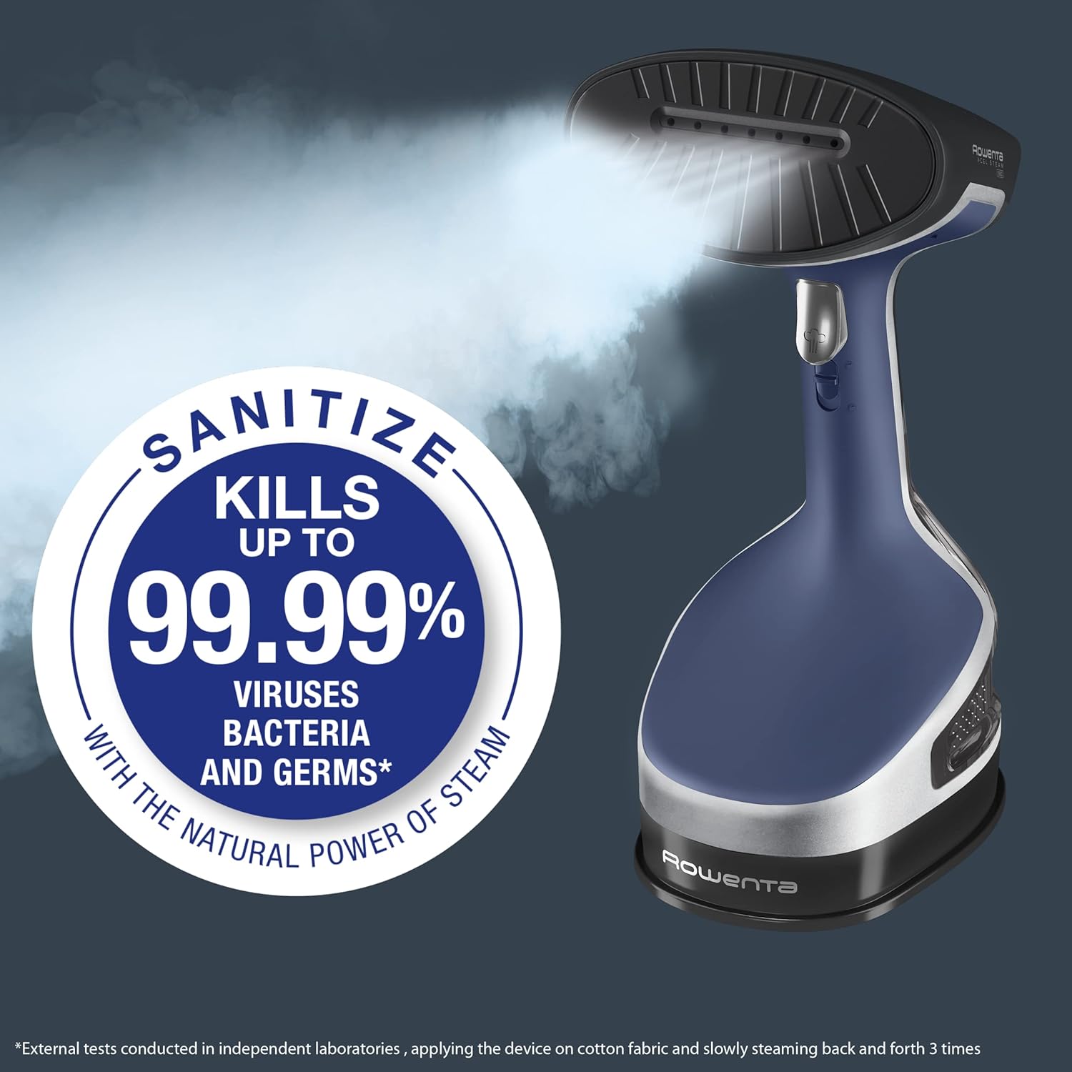 Rowenta Hand Steamer for Clothes, X-Cel Handheld Steamer, 25-Second Heat-Up, Powerful Steam, Long