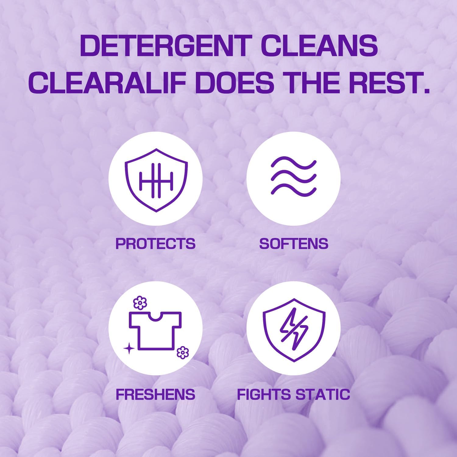 CLEARALIF laundry Fabric Softener Sheets, Lavender Scent, 160 Loads, Eco Friendly, Great For