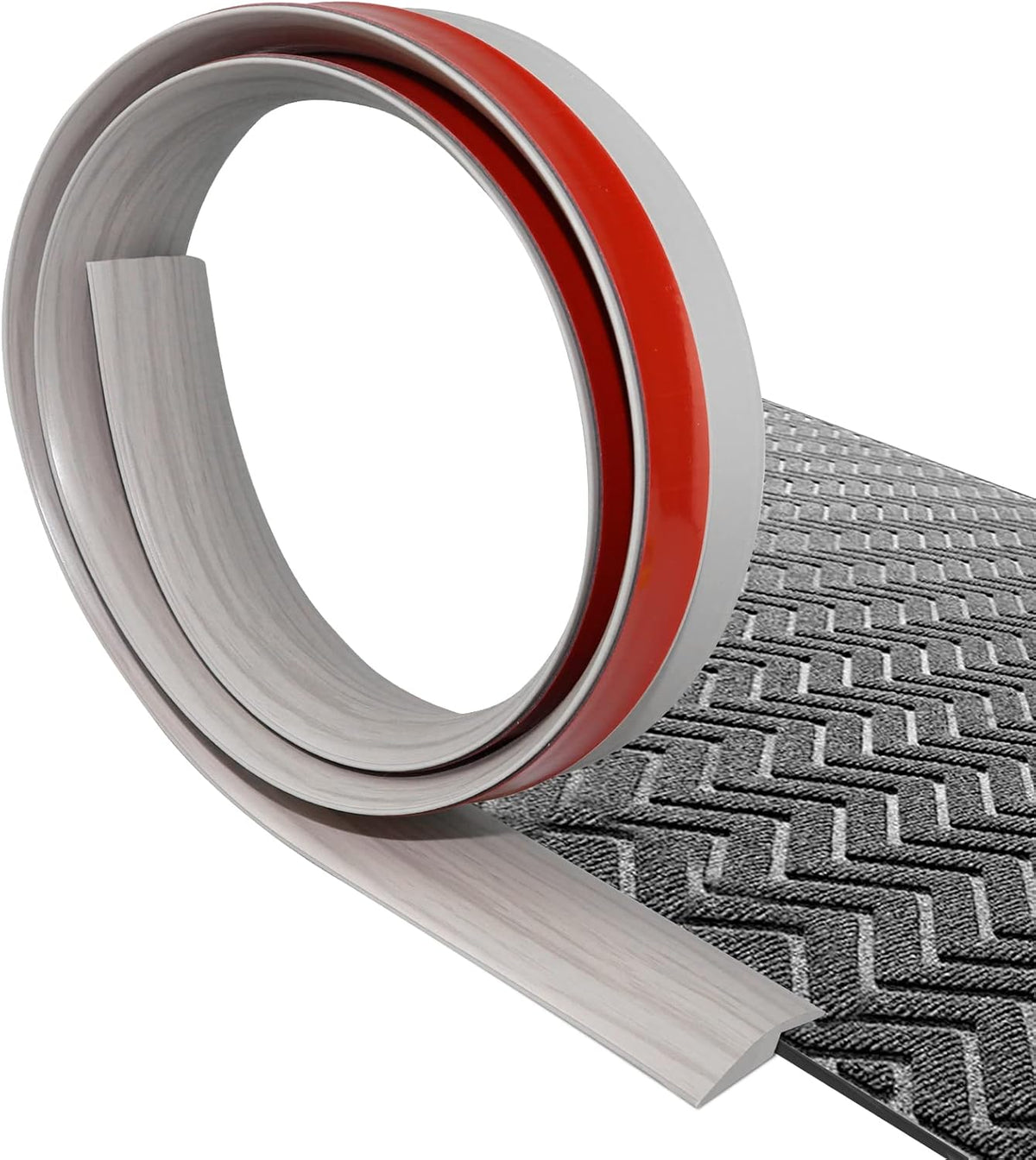 Floor Transition Strip Self Adhesive Carpet & Flooring Transitions Edging Trim Strip PVC Threshold