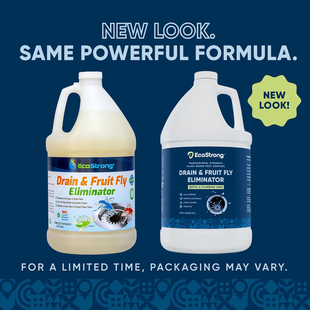 Fruit Fly Drain Treatment | Drain Fly Eliminator | All-Natural, Eliminates Gnats, Sewer Flies and