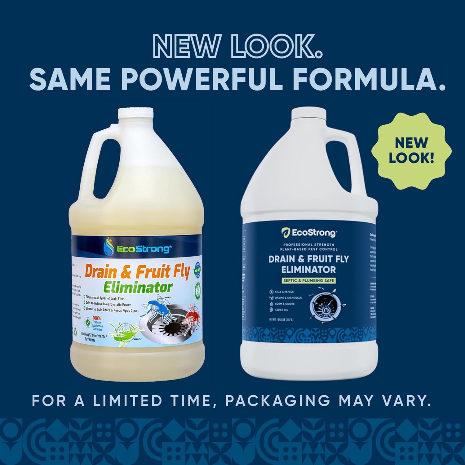 Fruit Fly Drain Treatment | Drain Fly Eliminator | All-Natural, Eliminates Gnats, Sewer Flies and
