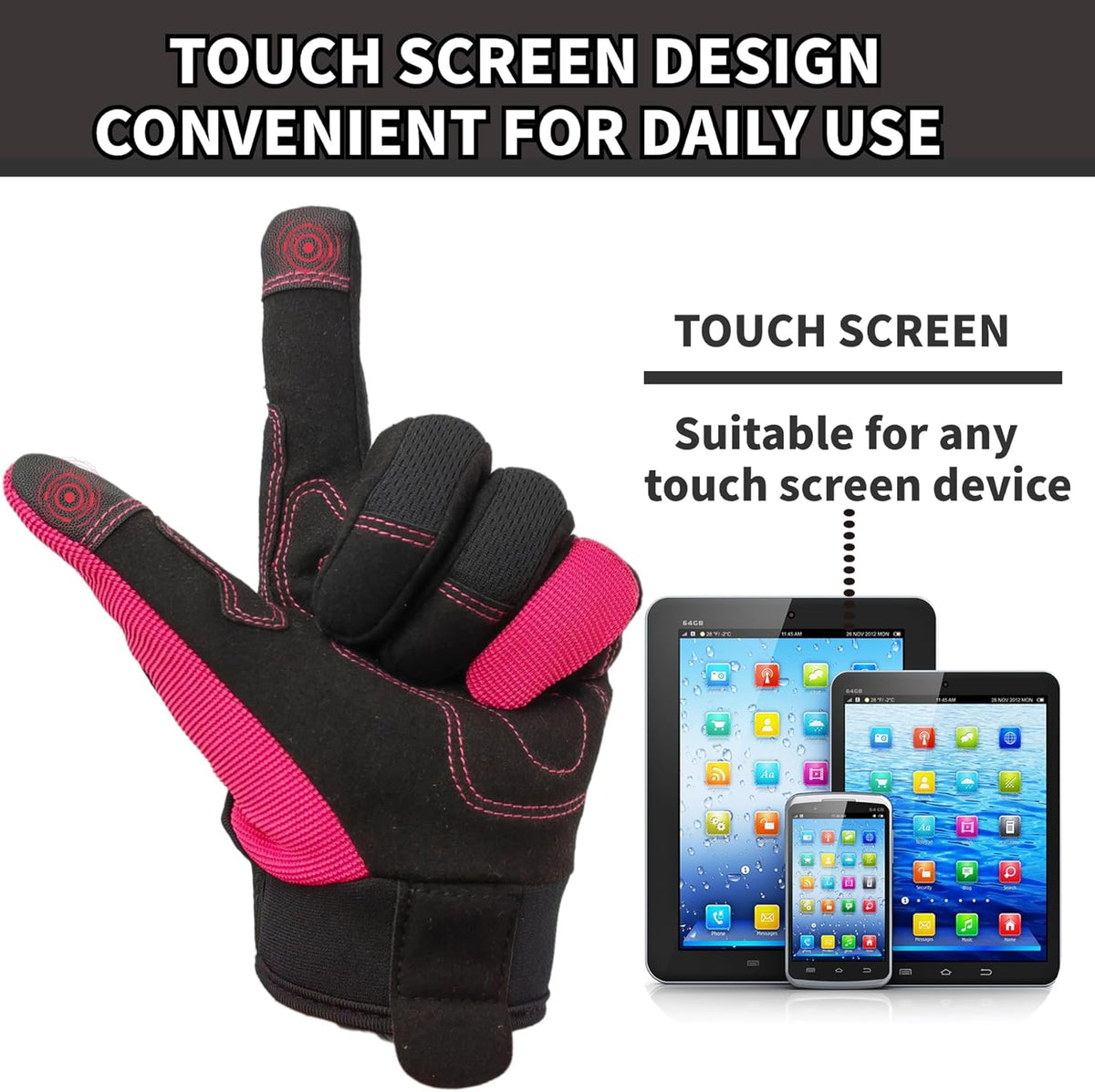 Thorn Proof&Puncture Resistant Gardening Gloves with Grip,Garden Gloves for Women, Leather Work