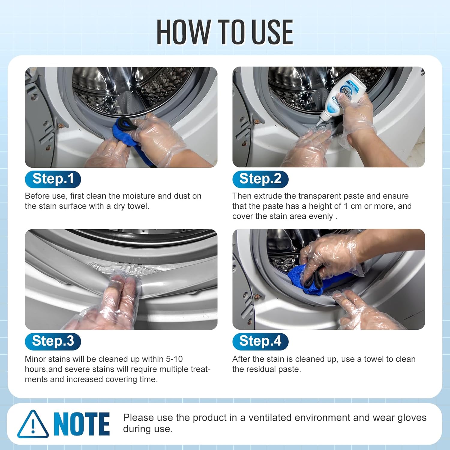 Home Cleaner Gel, Cleaner for Washing Machine, Refrigerator Strips, Household Shower, Kitchen