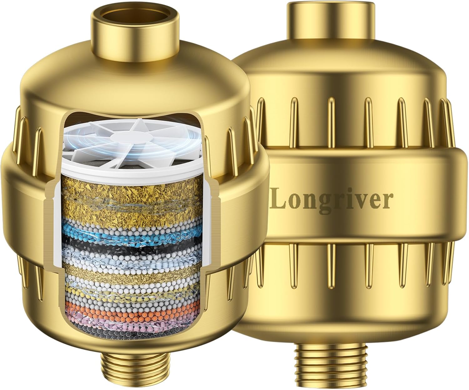 R7 Shower Filter High Put Shower Water Filter for Hard Water 99.99% Remove Chlorine, Shower Water