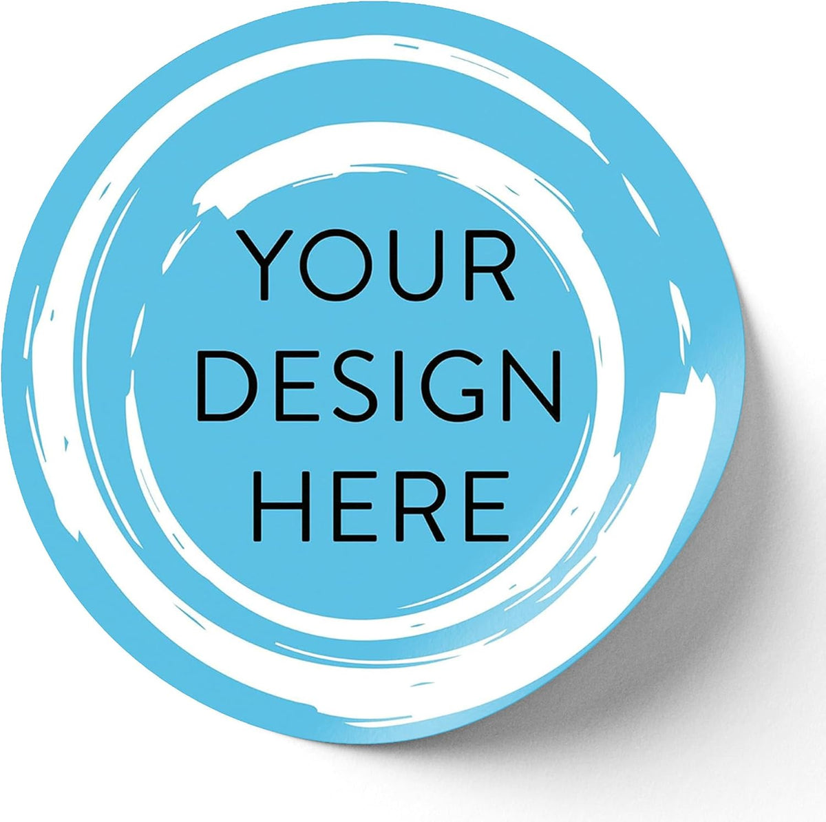 100 Custom Vinyl Stickers - Upload Your own Image, Text, Design, Logo - Personalized Logo Labels
