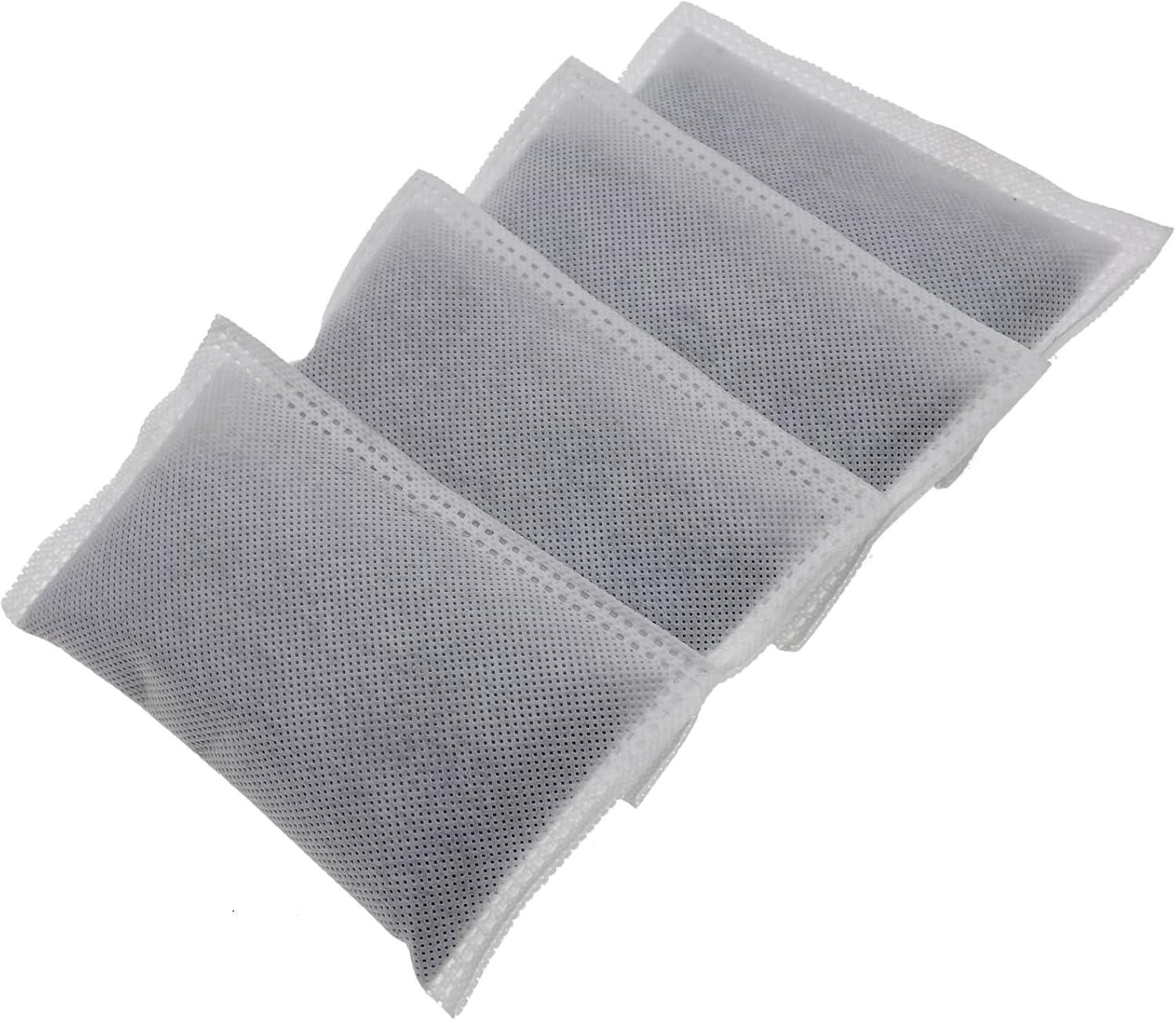 4 Pack Activated Charcoal Odor Absorbing Filter Refill Deodorizer Compatible with iTouchless Trash