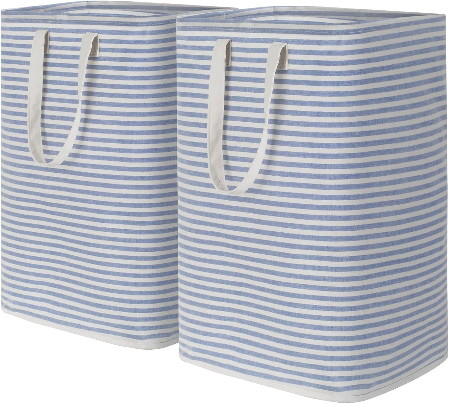 Lifewit 2 Pack Laundry Hamper Large Collapsible Laundry Baskets, Freestanding Waterproof Clothes