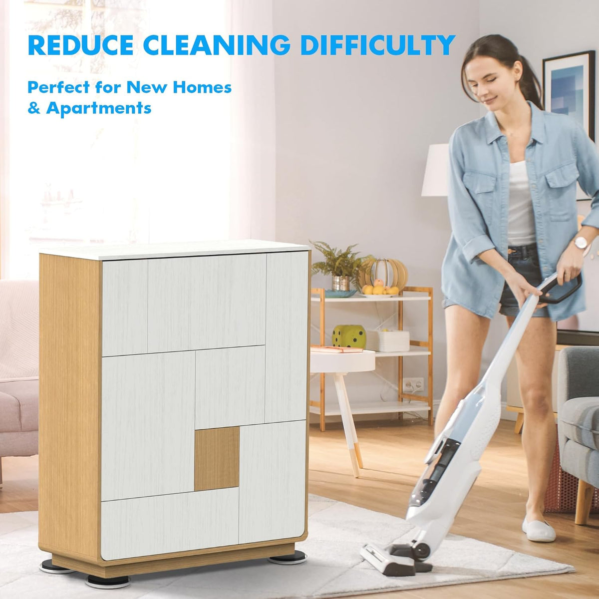 Furniture Lifter Tool, Appliance Lifter, Save 80% Effort, Lift Up to 400 Pounds Heavy Items