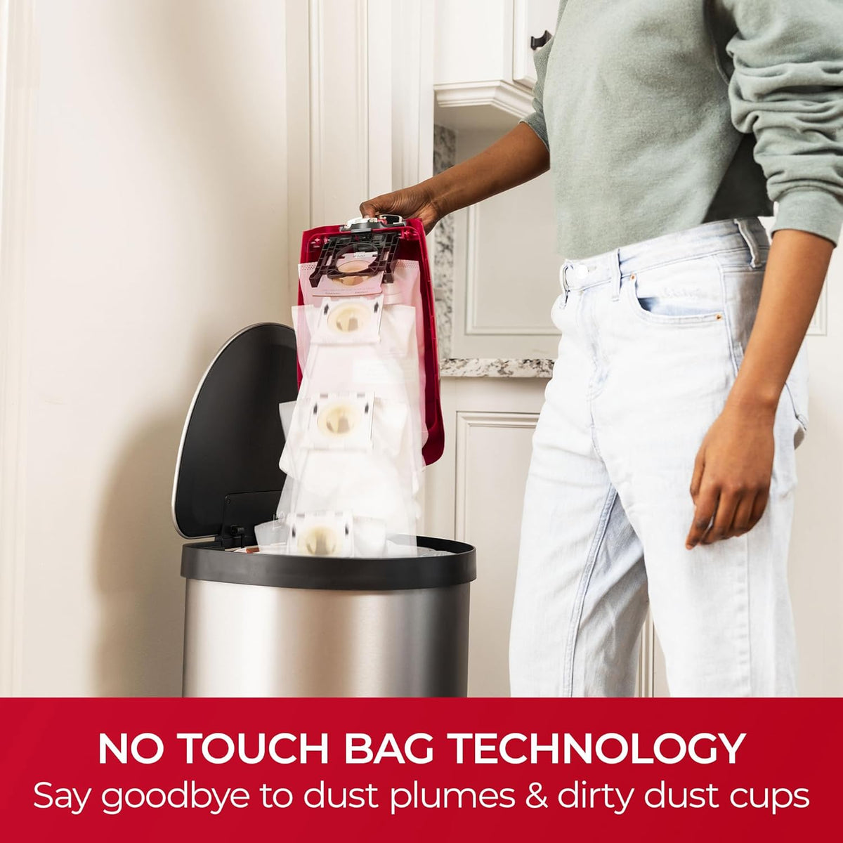 Kenmore Intuition BU4020 Bagged Upright Vacuum Pet Friendly Lift-Up Carpet Vacuum Cleaner 2-Motor