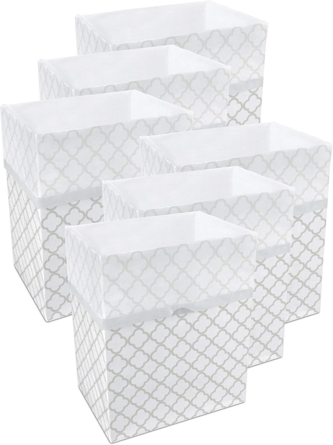 13 Gallon Disposable Pop-Up Trash Cans (6-Pack) with Fitted Bags – Foldable Garbage & Recycling
