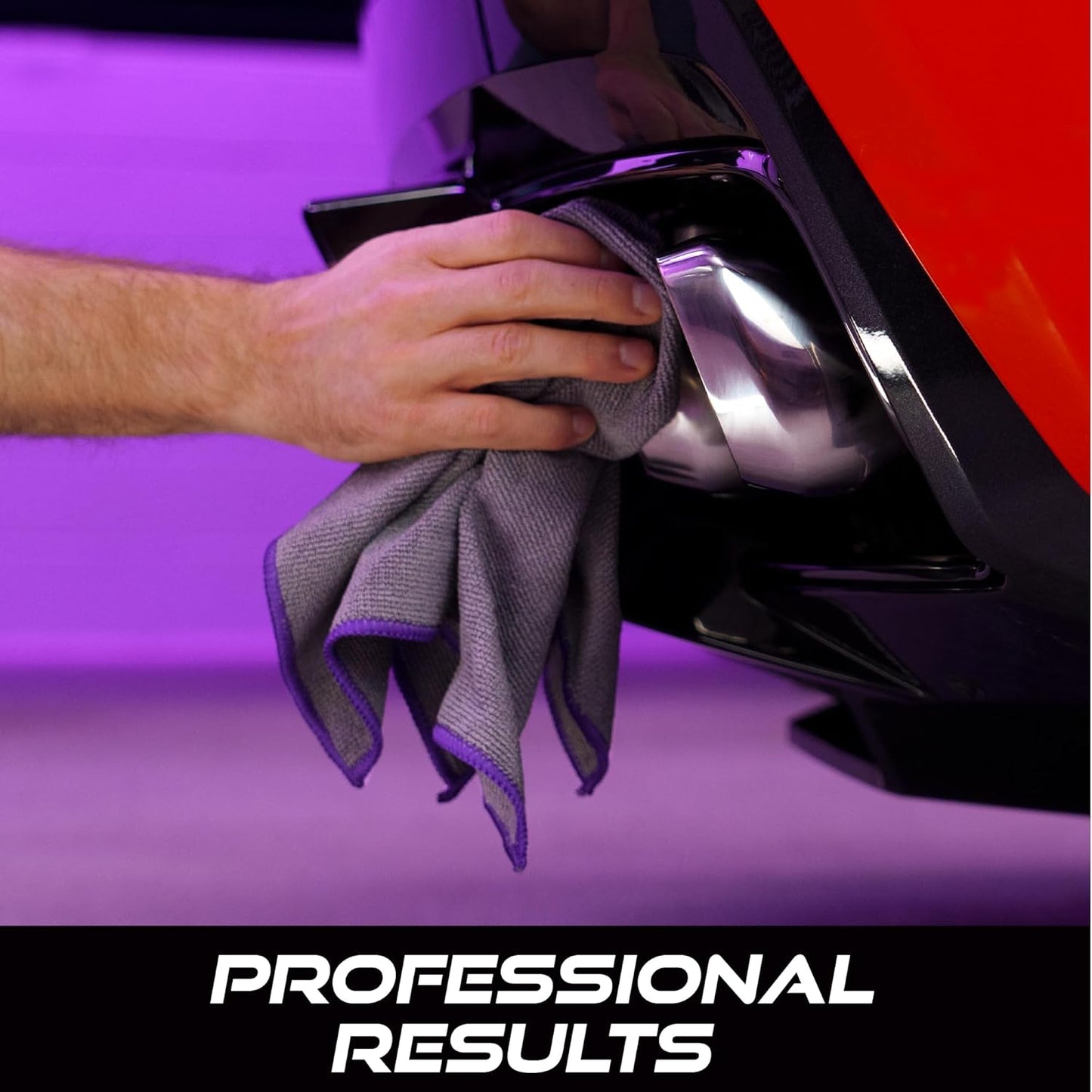 VIKING Microfiber Cleaning Cloth for Car Detailing Kit, Polishing Towels, Car Wax Removal Cloths