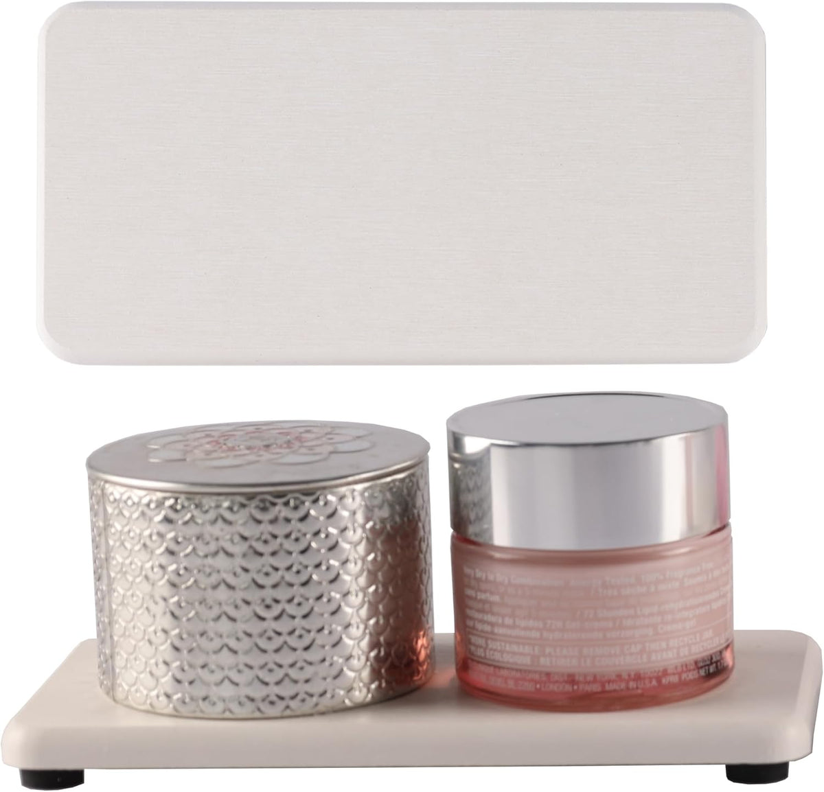 2 Pcs Water Absorbing Stone Trays, Kitchen/Bathroom Sink Soap Dish, Diatomite Tray Used for Hand