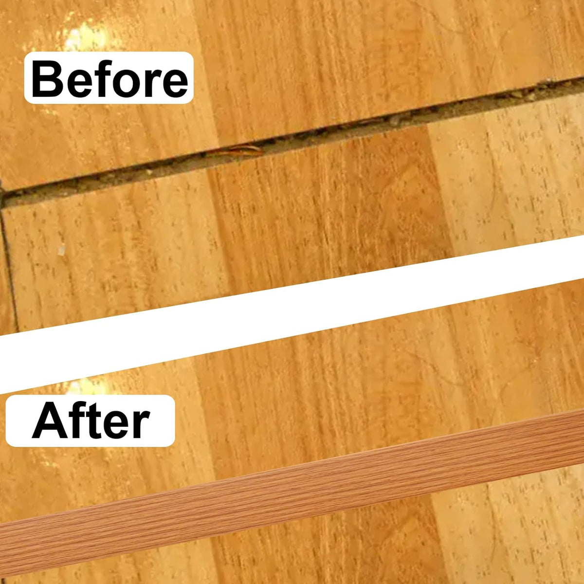 Floor Transition Strip & Self Adhesive Floor Vinyl Floor Edge Trim Laminate Floor Gap Covering