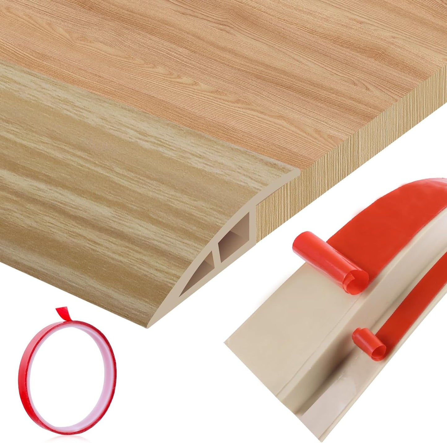 Floor Transition Strip Door Threshold 39" Floor Transition Reducer Trim on The Edges Threshold