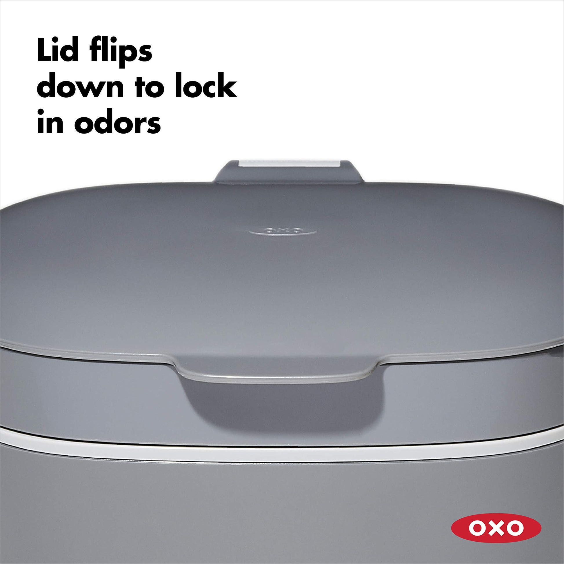 OXO Good Grips EASY-CLEAN COMPOST BIN - CHARCOAL - 1.75 GAL/6.62 L