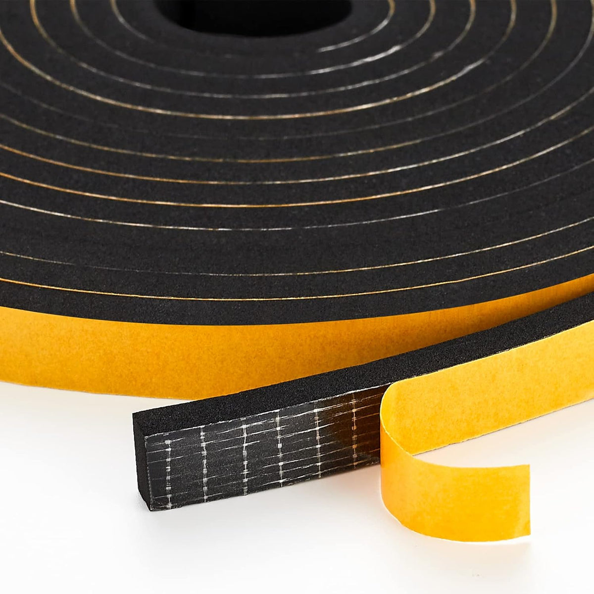 33 Feet Weather Stripping Door Seal, 2" Wide X 1/8" Thick Door Seal Strip High Density Foam Tape