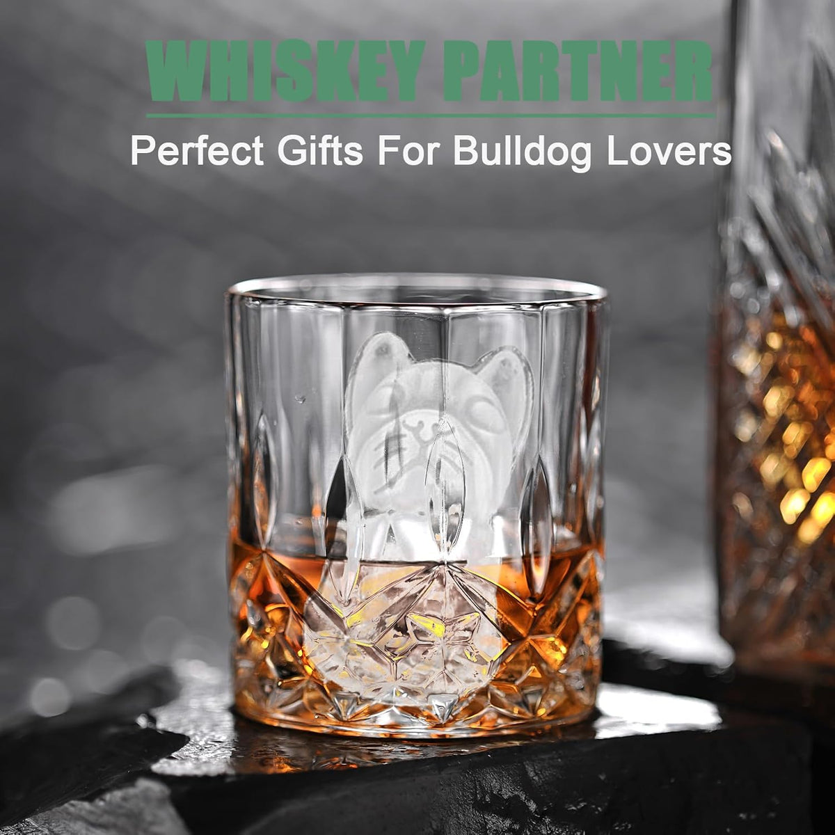 French Bulldog Gifts 3D Ice Cube Mold, Admaison Ice Cube Tray with Funnel for Cocktails