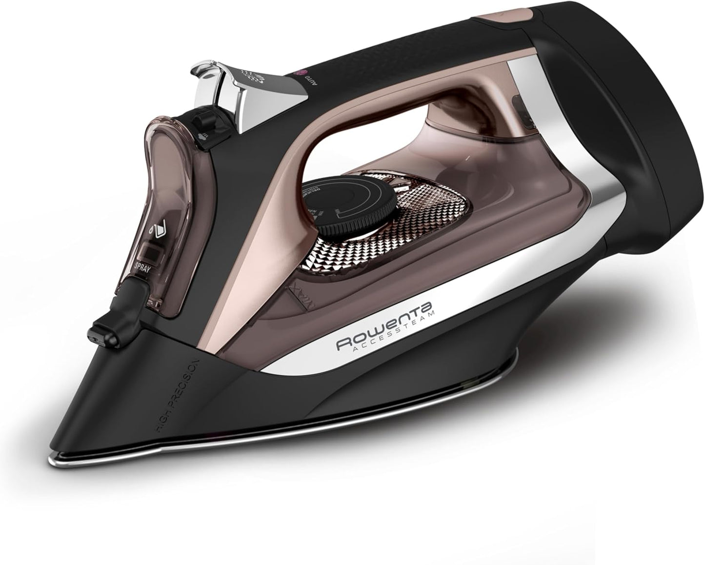 Rowenta Access Stainless Steel Soleplate Steam Iron with Retractable Cord, Powerful Steam