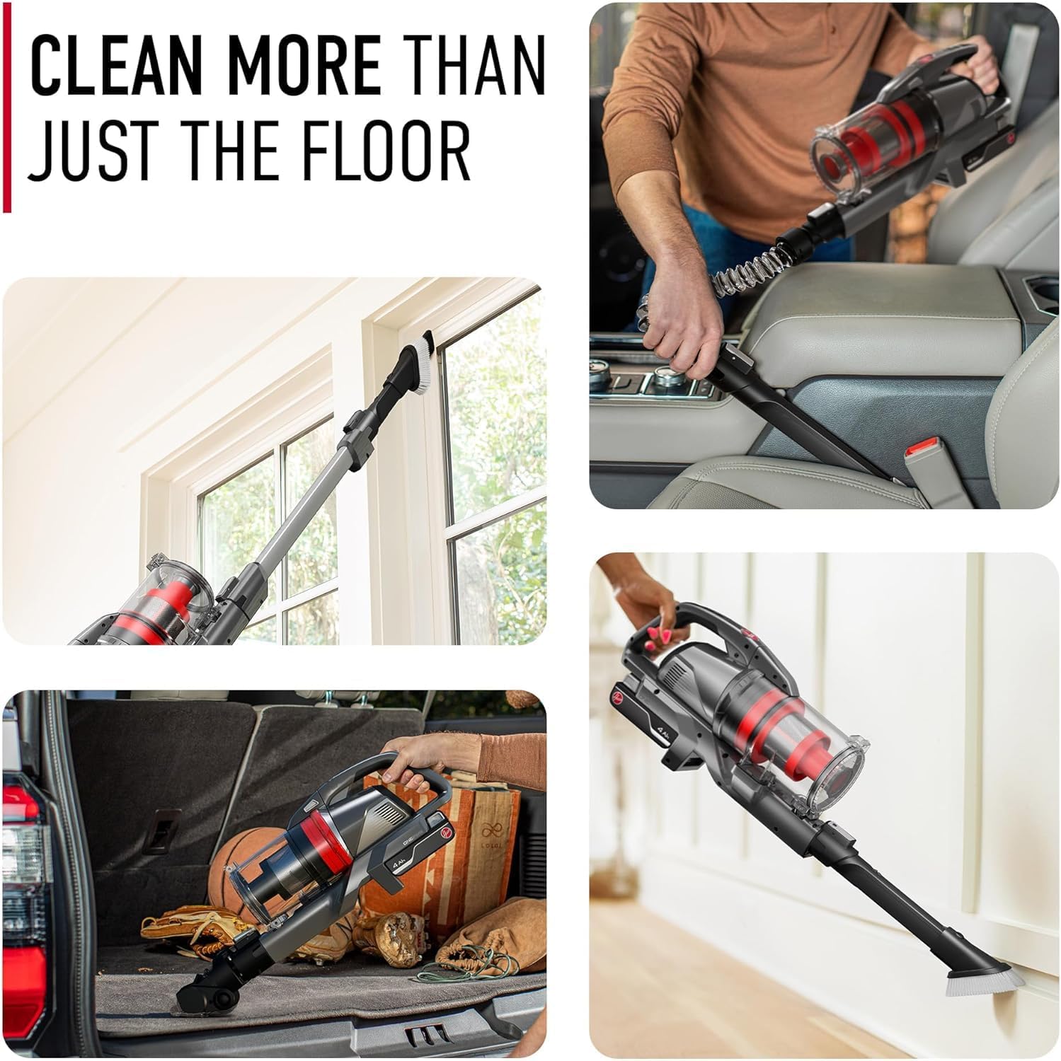 Hoover ONEPWR WindTunnel Emerge Pet Cordless Stick Vacuum Cleaner, Lightweight Stick Vac, Powerful