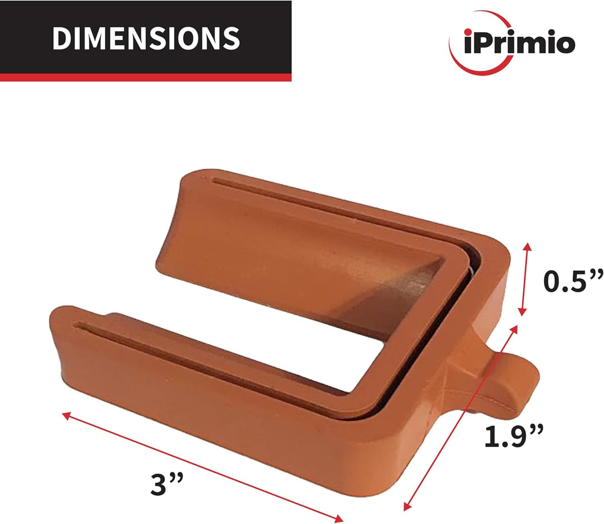 iPrimio No Lift Wheel Stoppers for Rolling Furniture - Bed and Furniture Stopper - Requires No