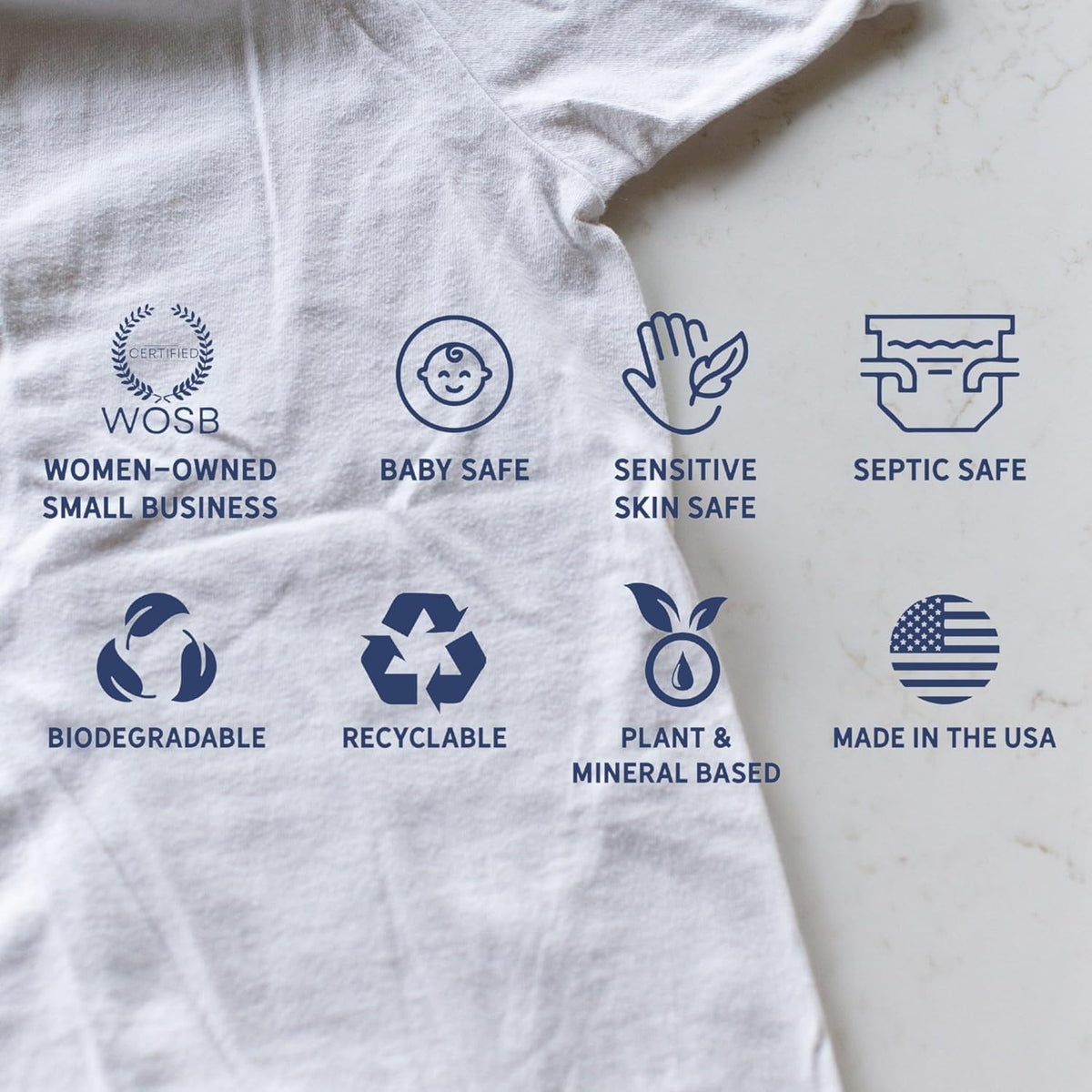 Laundry Detergent Powder | Safe for Sensitive Groups | Powerful Clean | Plant & Mineral-Based |