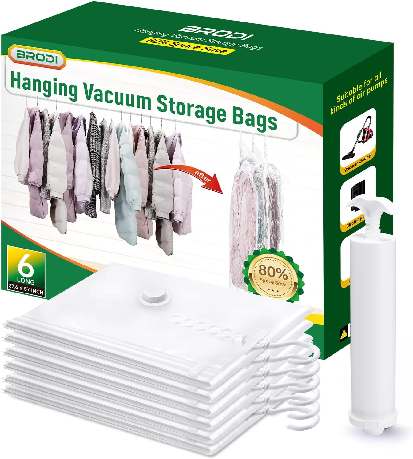 Hanging Vacuum Storage Bags For Clothes With Hand Pump,Coat Storage Bag Hanging,Vacuum Bags For