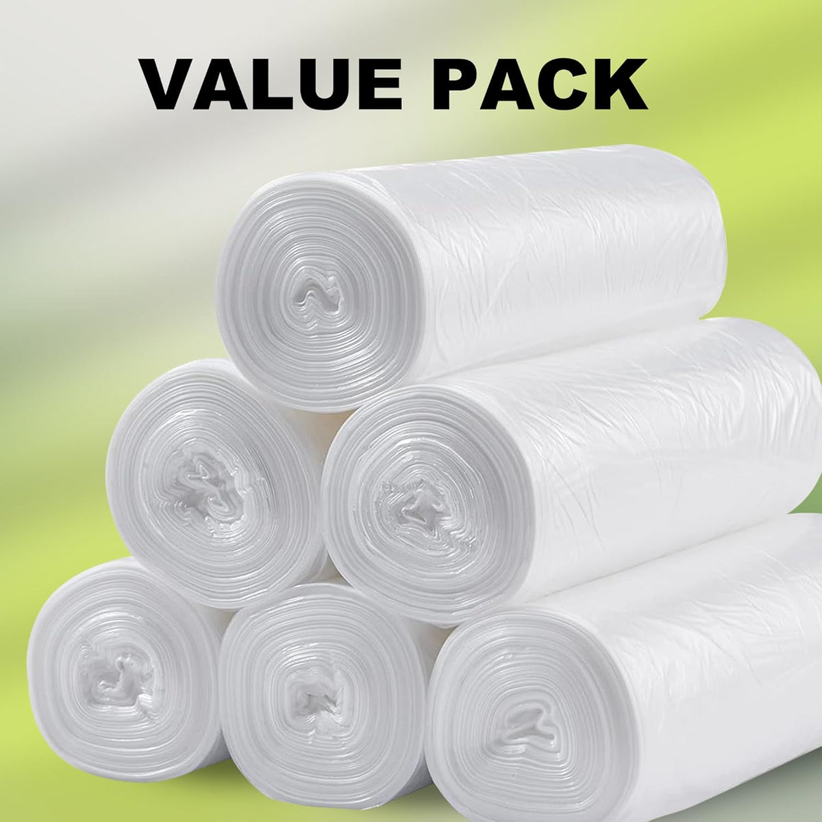 Trash Can Liner - Wholesale 500 Count Garbage Bags on Perforated Roll 33 Gallon Multipurpose for