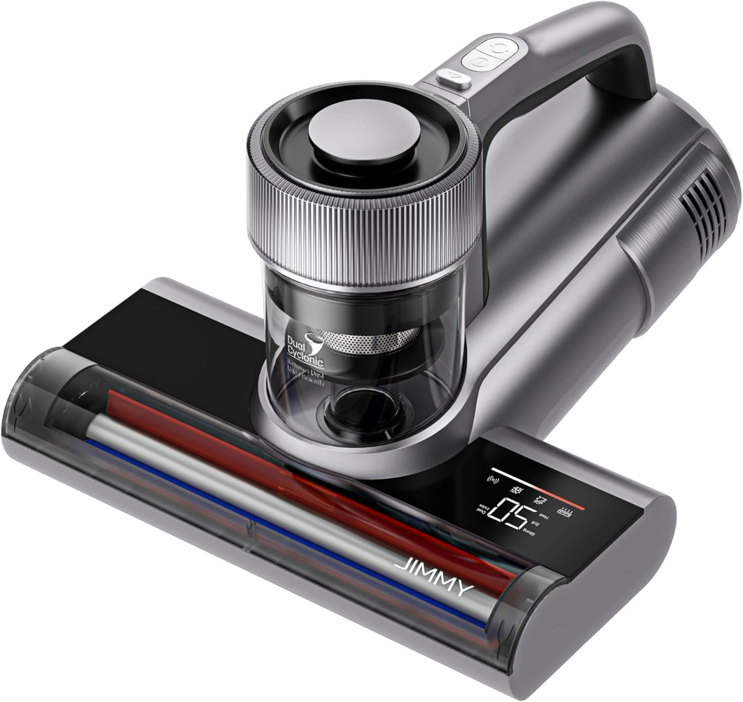 Jimmy WB81 Mattress Vacuum Cleaner, Upgraded Roller Brush, Smart Dust Sensor LED, UV Light and