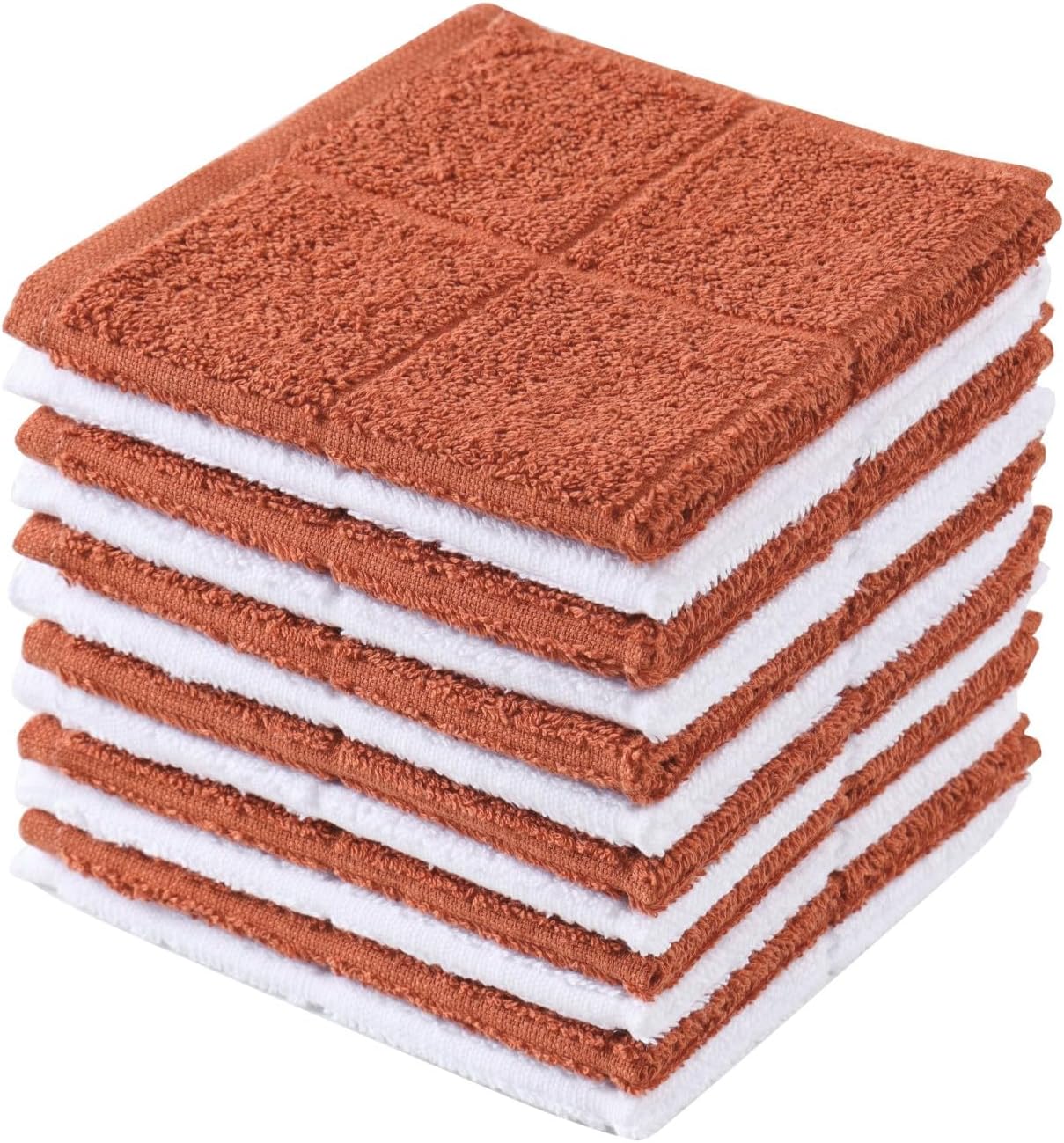 Glynniss Dishcloths Kitchen Highly Absorbent Dish Rags 100% Cotton Dish Cloths for Washing Dishes