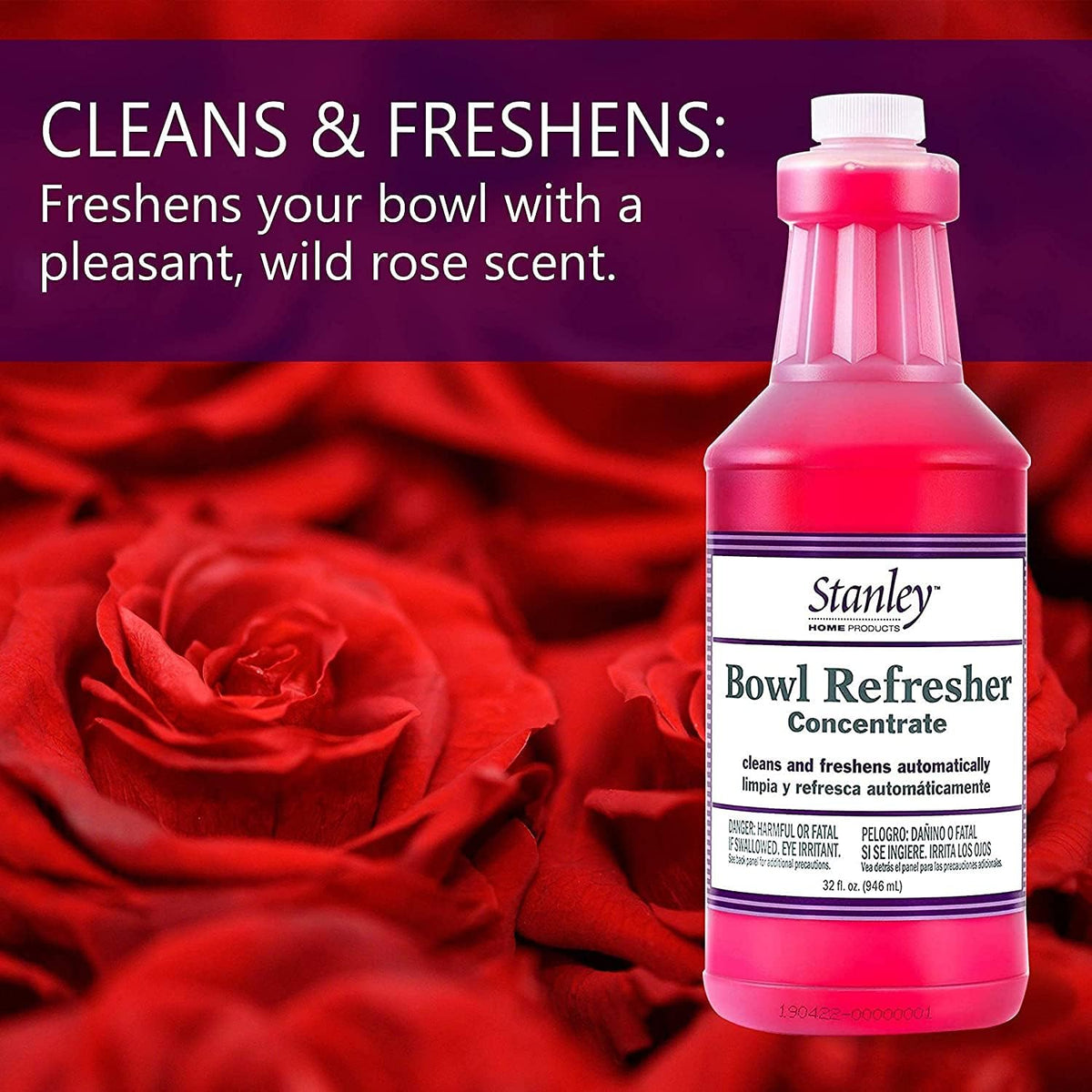 STANLEY HOME PRODUCTS Bowl Refresher Concentrate – Cleans and Freshens Toilets Automatically – 32